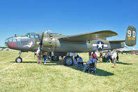 N5833B @ OSH - North American B-25J, c/n: 45-8884A at 2011 Oshkosh - by Terry Fletcher