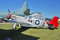N61429 @ OSH - 1942 North American P-51C, c/n: 103-26199 at 2011 Oshkosh - by Terry Fletcher