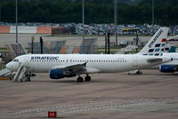 LX-STC @ EGCC - Strategic Airlines - by Chris Hall