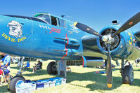 N9643C @ OSH - 1944 North American B-25J, c/n: 44-86758 at 2011 Oshkosh - by Terry Fletcher
