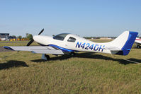 N424DH @ OSH - 2003 Helmer Roger LANCAIR 360, c/n: 4240530 at Fond Du Lac - by Terry Fletcher