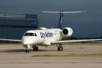 SE-RAD @ EGCC - City Airlines - by Chris Hall