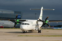 EI-SLN @ EGCC - Aer Arran - by Chris Hall