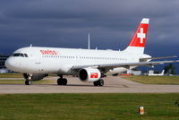 HB-IJE @ EGCC - Swiss International Airlines - by Chris Hall