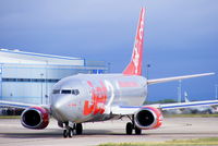 G-CELD @ EGCC - now in full Jet2 colours - by Chris Hall