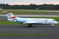 OE-LFK @ EDDL - Tyrolean Airways, Fokker F70, CN: 11555/0312, Name: Krems - by Air-Micha