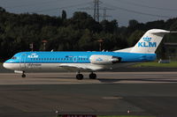PH-KZG @ EDDL - KLM Cityhopper, Fokker F70, CN: 11578 - by Air-Micha