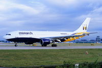G-MONR @ EGCC - Monarch - by Chris Hall