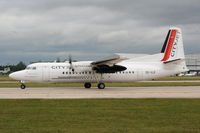 OO-VLR @ EGCC - Cityjet operated by VLM - by Chris Hall