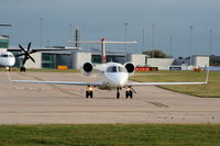 G-SNZY @ EGCC - European Skyjets Ltd - by Chris Hall