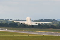 A6-EYF @ EGCC - Etihad Airways A330 departing from RW23L - by Chris Hall