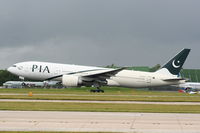 AP-BGY @ EGCC - PIA Pakistan International Airlines - by Chris Hall
