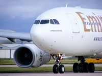 A6-EAR @ EGCC - Emirates - by Chris Hall