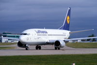D-ABXM @ EGCC - Lufthansa - by Chris Hall
