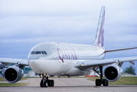 A7-ACF @ EGCC - Qatar Airways - by Chris Hall