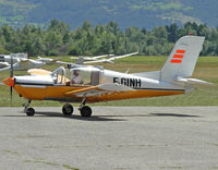 F-GINH @ LFNC - Reaching parking position after a very short flight (towing of sailplane). - by Philippe Bleus
