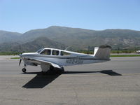 N224SH @ SZP - 1970 Beech V35B BONANZA, Continental IO-520-B 285 Hp, taxi - by Doug Robertson