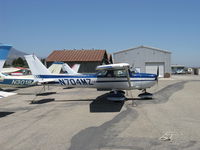 N704MZ @ SZP - 1976 Cessna 150M, Continental O-200 100 Hp - by Doug Robertson