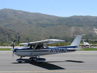 N704MZ @ SZP - 1976 Cessna 150M, Continental O-200 100 Hp, taxi back - by Doug Robertson