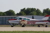 N6723C @ KOSH - Beech C23 - by Mark Pasqualino