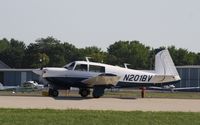 N201BV @ KOSH - Mooney M20J
