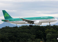 EI-DEK @ LSGG - Landing rwy 23 - by Shunn311