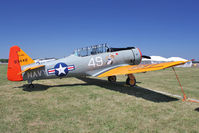 N29931 @ OSH - 1943 North American AT-6G, ex USAF 49-3449
at 2011 Oshkosh - by Terry Fletcher