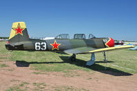 N6343U @ OSH - 1980 Nanchang China CJ-6, c/n: 3732020
WHITE 63   at 2011 Oshkosh - by Terry Fletcher