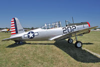 N62700 @ OSH - 1941 Convair BT-13A, c/n: 1850 at 2011 Oshkosh - by Terry Fletcher