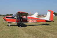 N6090A @ FLD - 1956 Cessna 172, c/n: 28690 at Fond Du Lac - by Terry Fletcher
