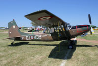 N394RV @ OSH - Siai-Marchetti SM 1019, c/n: 040 ex MM52732 at 2011 Oshkosh - by Terry Fletcher