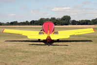 G-BGMJ @ EGBR - Gardan GY-201 Minicab at Breighton Airfield's Wings & Wheels Weekend, July 2011. - by Malcolm Clarke