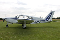 G-AZFI @ X5FB - Piper PA-28R-200 Cherokee Arrow at Fishburn Airfield, July 2011. - by Malcolm Clarke