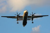 OE-LGD @ EDDL - Tyrolean Airways, Bombardier DHC-8-402, CN: 4027, Name: Steiermark - by Air-Micha