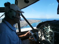 N961GP @ BGIA - Captain Jon T leaving Grantley Adams Intl Barbados heading for St Lucia. (SLU) - by Ms. Rebecca Lewis