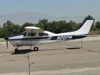 N26PM @ AJO - Tied down and parked - by Helicopterfriend