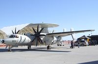 163698 @ KNJK - Grumman E-2C Hawkeye of the US Navy at the 2011 airshow at El Centro NAS, CA - by Ingo Warnecke