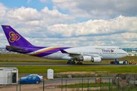 HS-TGH @ EDDF - Boeing 747-4D7 - by Jerzy Maciaszek
