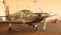 PP-XMT @ SBRP - A 350HP turbo modification of this vintage Mooney (probably a M20B or M20C), with no airframe modification.
Somebody will get hurt flying this beast... - by Mataru A. Viador
