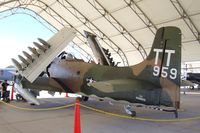 N959AD @ KNJK - Douglas AD-4NA (A-1D) Skyraider at the 2011 airshow at El Centro NAS, CA - by Ingo Warnecke