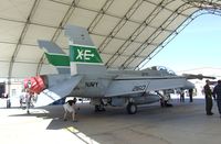 166791 @ KNJK - Boeing F/A-18F Super Hornet of the US Navy at the 2011 airshow at El Centro NAS, CA