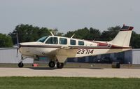 N23714 @ KOSH - Beech A36 - by Mark Pasqualino