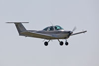 N18151 @ EEN - On final approach, at 250 feet, runway 02 Dillant-Hopkins Airport, Keene, NH - by Ron Yantiss