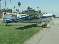 N4600C @ RIR - Parked on the grass - by Helicopterfriend