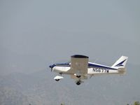 N5677W @ POC - Westerly lift off flying in the pattern - by Helicopterfriend