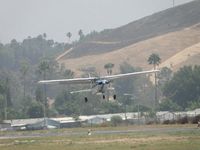 N210WZ @ RIR - On final for landing - by Helicopterfriend