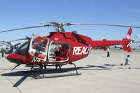 N41RX @ KNJK - Bell 407 EMS for REACH Air Medical Services at the 2011 airshow at El Centro NAS, CA - by Ingo Warnecke