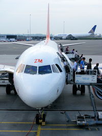 HB-JZM @ EHAM - easyJet Switzerland - by Chris Hall