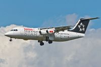 HB-IYV @ EDDF - AVRO 146-RJ100, c/n: E3377 - by Jerzy Maciaszek
