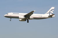 SX-DVK @ EBBR - Arrival of flight A3 620  to RWY 25L